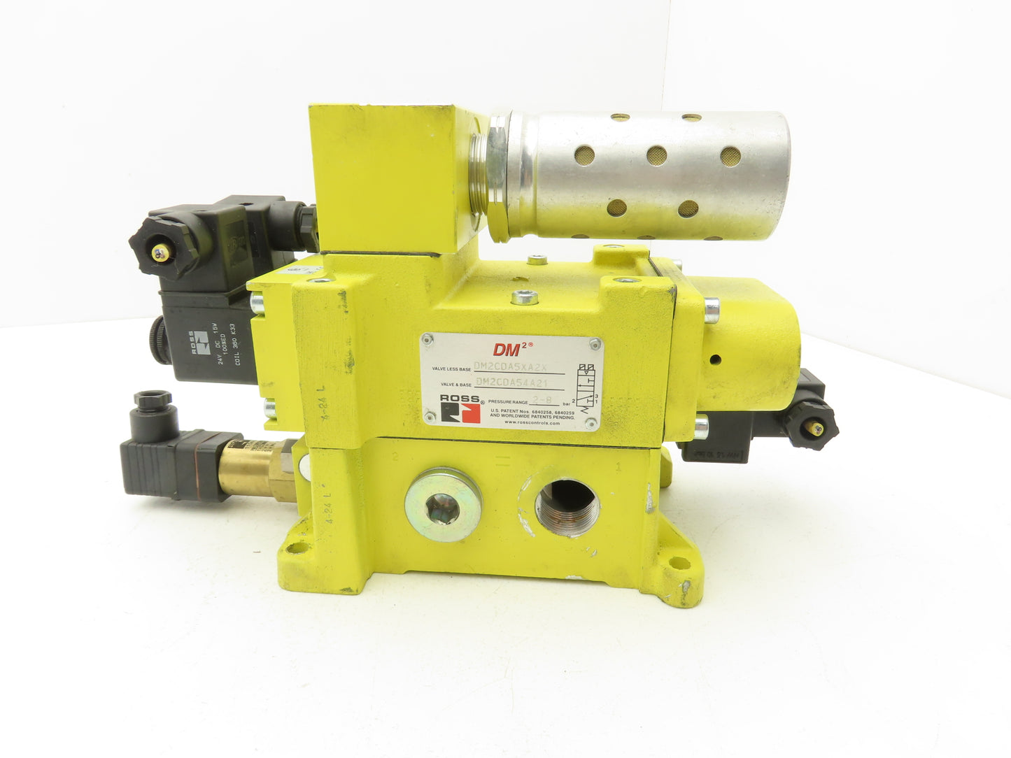 Ross Controls DM2CDA54A21 DM2 Series Double Valve 2-8 Bar 3/4" NPT 24VCD