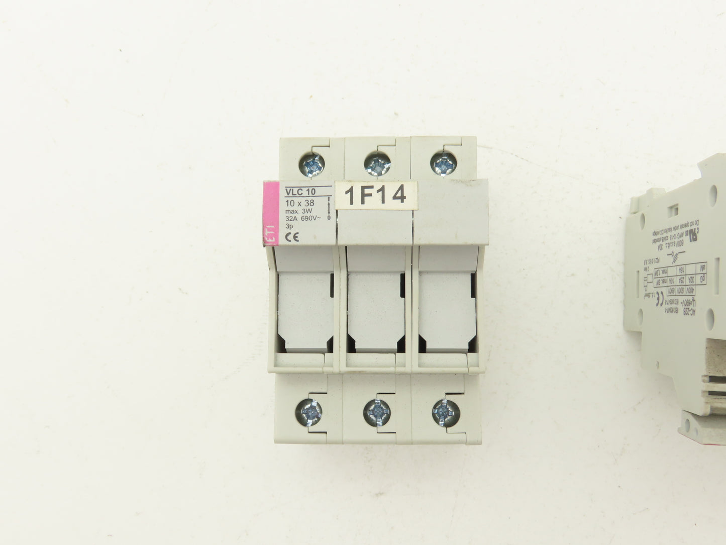 Eti VLC VLC10 Fuse Holder 32A 690V 3-Pole 10x38 Class CC Lot of 6