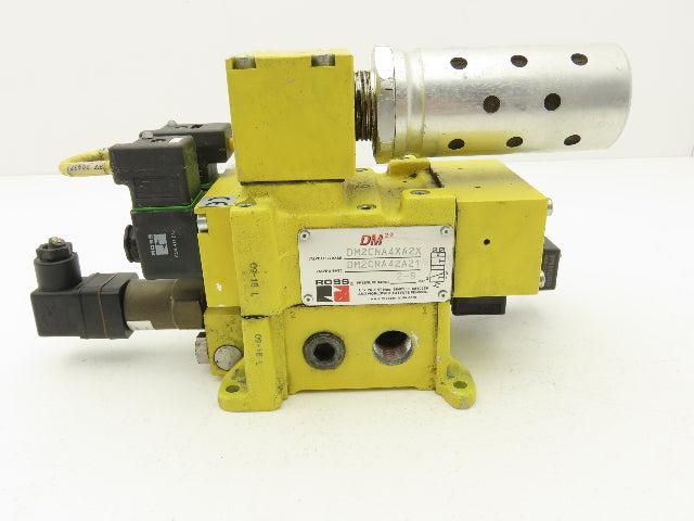 Ross Controls DM2CNA42A21 DM2 Series Double Valve 2-8 Bar 1/2" NPT 24/48VCD