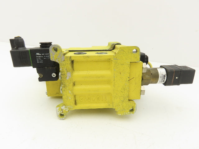 Ross Controls DM2CNA42A21 DM2 Series Double Valve 2-8 Bar 1/2" NPT 24/48VCD