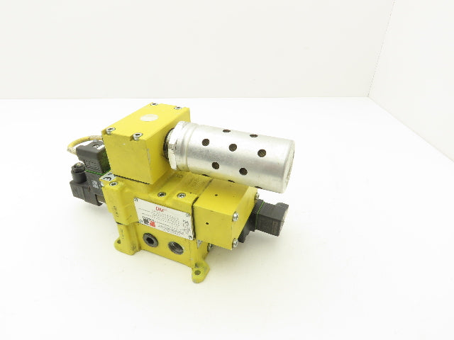 Ross Controls DM2CNA42A21 DM2 Series Double Valve 2-8 Bar 1/2" NPT 24/48VCD