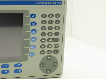 Allen Bradley 2711P-B7C4D8 HMI PanelView Plus 700 Operator Interface 24VDC Ser A