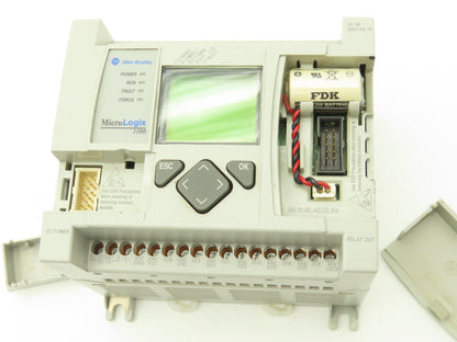 Allen Bradley 1763-L16DWD PLC MicroLogix 1100 16 Point Controller Ser B FW 14