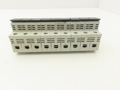 Allen Bradley 1492-FB3C30-L Fuse Holder 30 Amp 3 Pole 600V Indicator Lot of 3