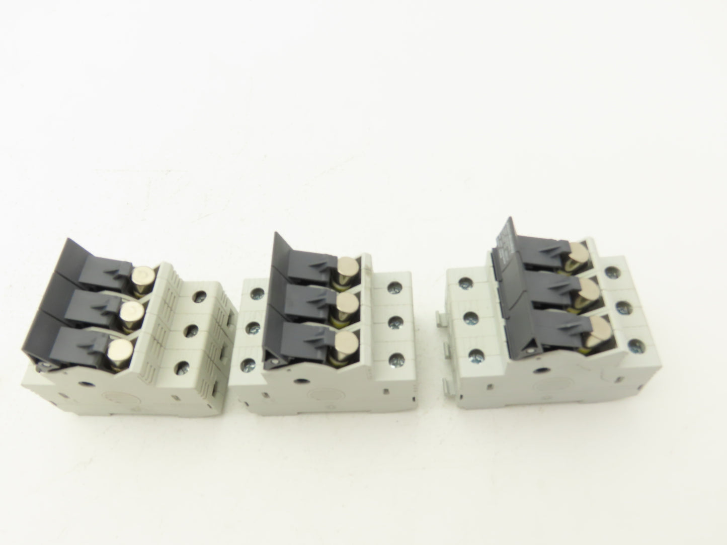 Allen Bradley 1492-FB3C30-L Fuse Holder 30 Amp 3 Pole 600V Indicator Lot of 3
