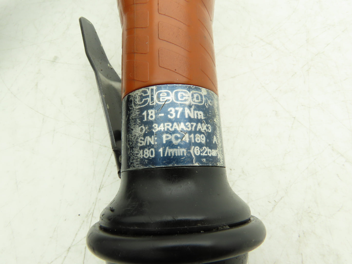 Cleco 34RAA37AX3 Pneumatic Right Angle Nutrunner 3/8" Drive 480 RPM 18-37Nm