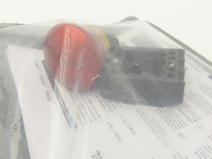 Schmersal EDRR40RT E-Stop Pushbutton Kit Mushroom Head 101021009 5mm Stroke