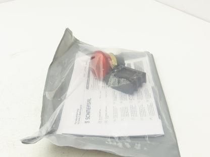 Schmersal EDRR40RT E-Stop Pushbutton Kit Mushroom Head 101021009 5mm Stroke