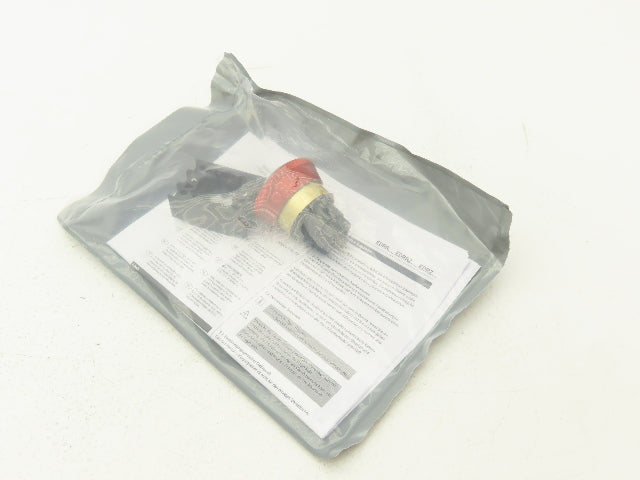 Schmersal EDRR40RT E-Stop Pushbutton Kit Mushroom Head 101021009 5mm Stroke