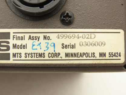 MTS Systems Corp. 493.07 Hydraulic Power Supply Converter 24VDC HPS Control