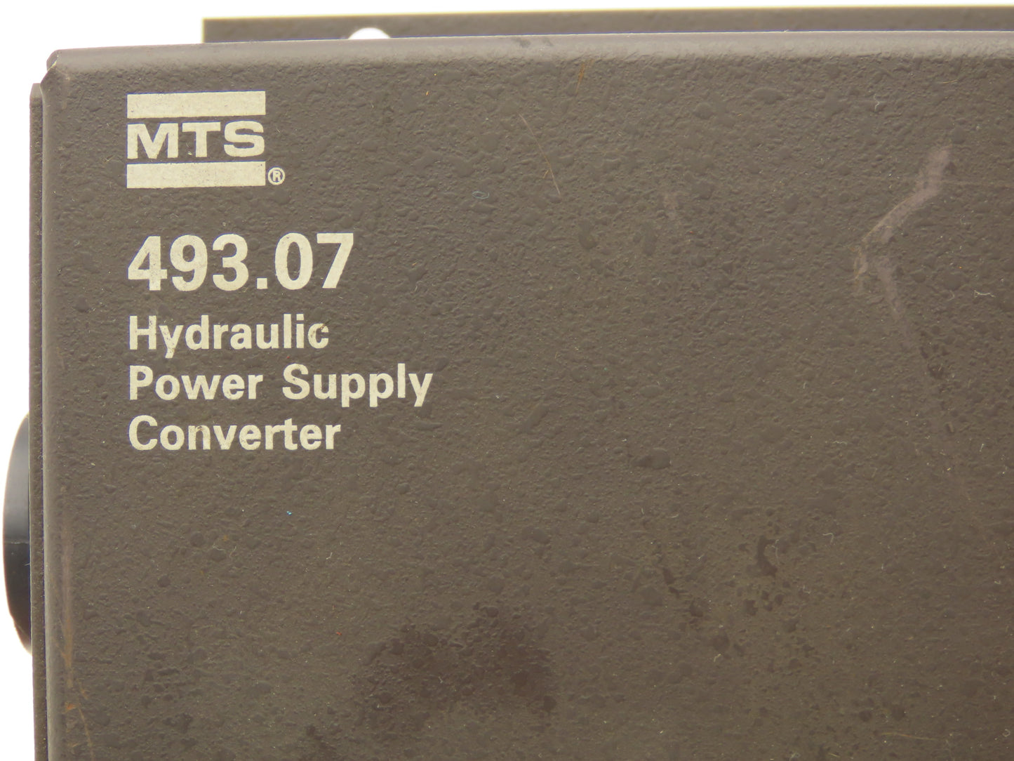 MTS Systems Corp. 493.07 Hydraulic Power Supply Converter 24VDC HPS Control