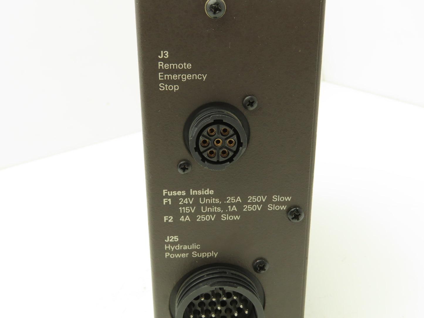 MTS Systems Corp. 493.07 Hydraulic Power Supply Converter 24VDC HPS Control