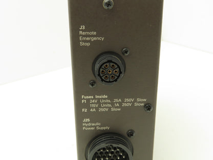 MTS Systems Corp. 493.07 Hydraulic Power Supply Converter 24VDC HPS Control