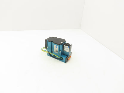 MAC 6311D-212-PM-111DA Pneumatic Solenoid Valve 120VAC 3/8"NPT W/Manifold 150PSI