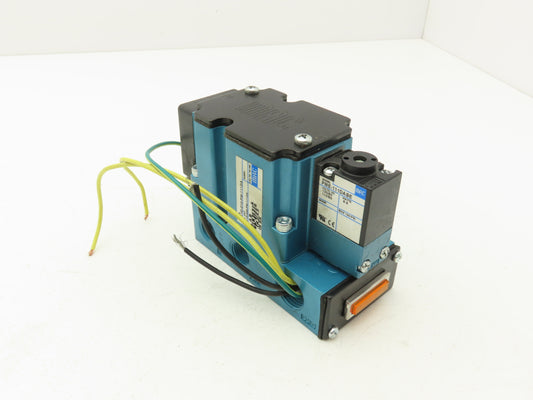 MAC 6311D-212-PM-111DA Pneumatic Solenoid Valve 120VAC 3/8"NPT W/Manifold 150PSI