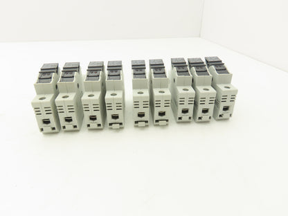 Allen Bradley 1492-FB1C30-L Fuse Holder 30A 600V 1 Pole Class CC Ser B Lot of 9