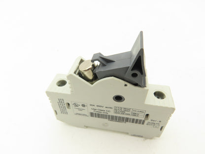 Allen Bradley 1492-FB1C30-L Fuse Holder 30A 600V 1 Pole Class CC Ser B Lot of 9