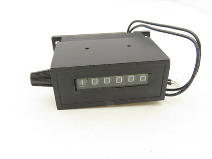 Veeder Root 0744386-011 6 Digit Electrical Counter Manual Reset 115VAC 60Hz
