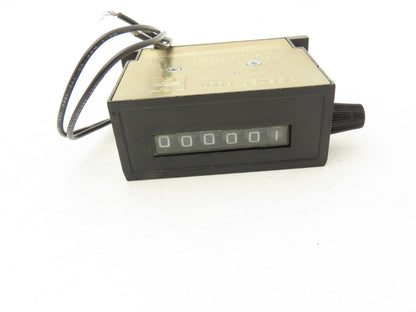 Veeder Root 0744386-011 6 Digit Electrical Counter Manual Reset 115VAC 60Hz