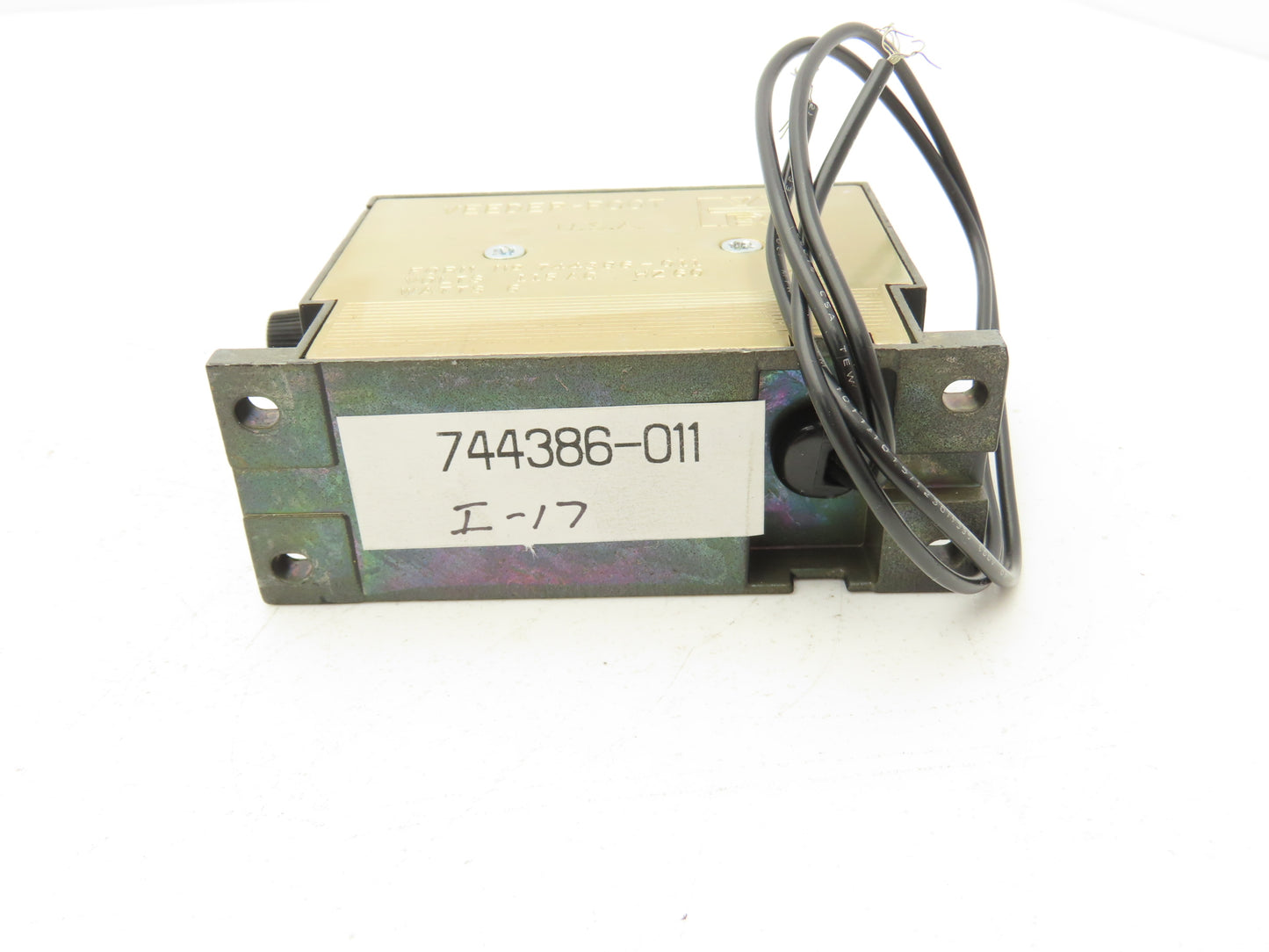 Veeder Root 0744386-011 6 Digit Electrical Counter Manual Reset 115VAC 60Hz