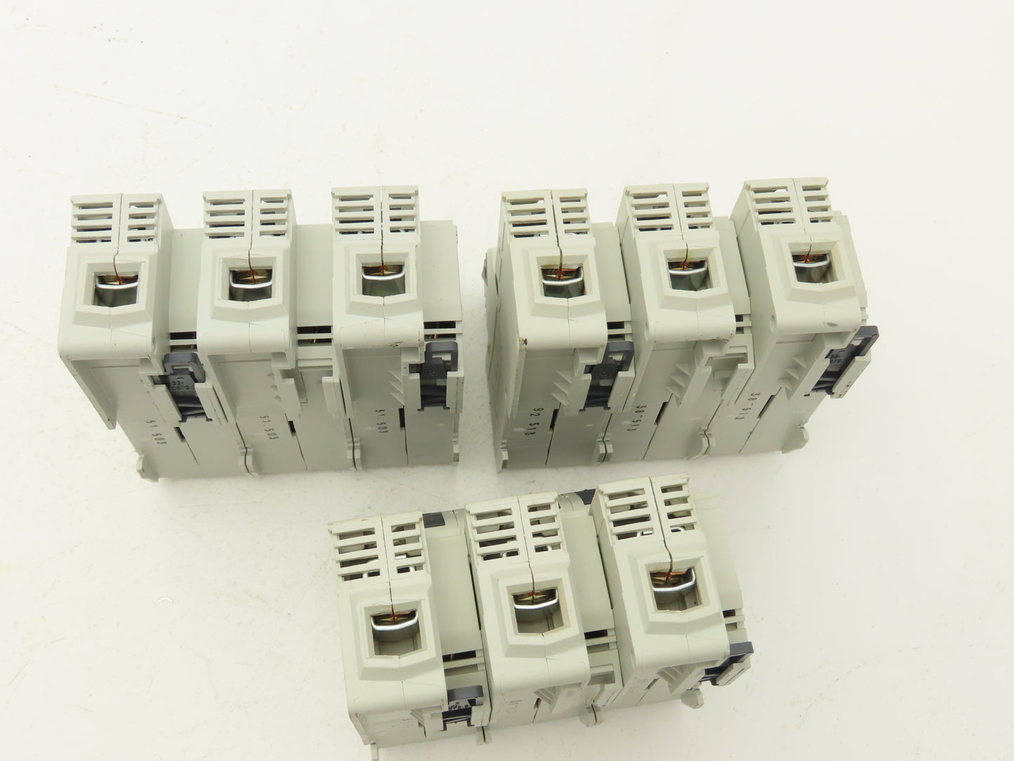 Allen Bradley 1492-FB3J30-L Fuse Holder 30A 600V 3 Pole Class J Ser B Lot of 3