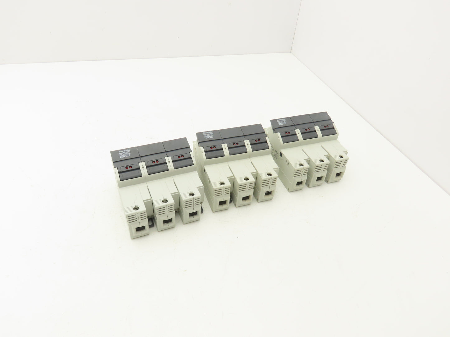 Allen Bradley 1492-FB3J30-L Fuse Holder 30A 600V 3 Pole Class J Ser B Lot of 3