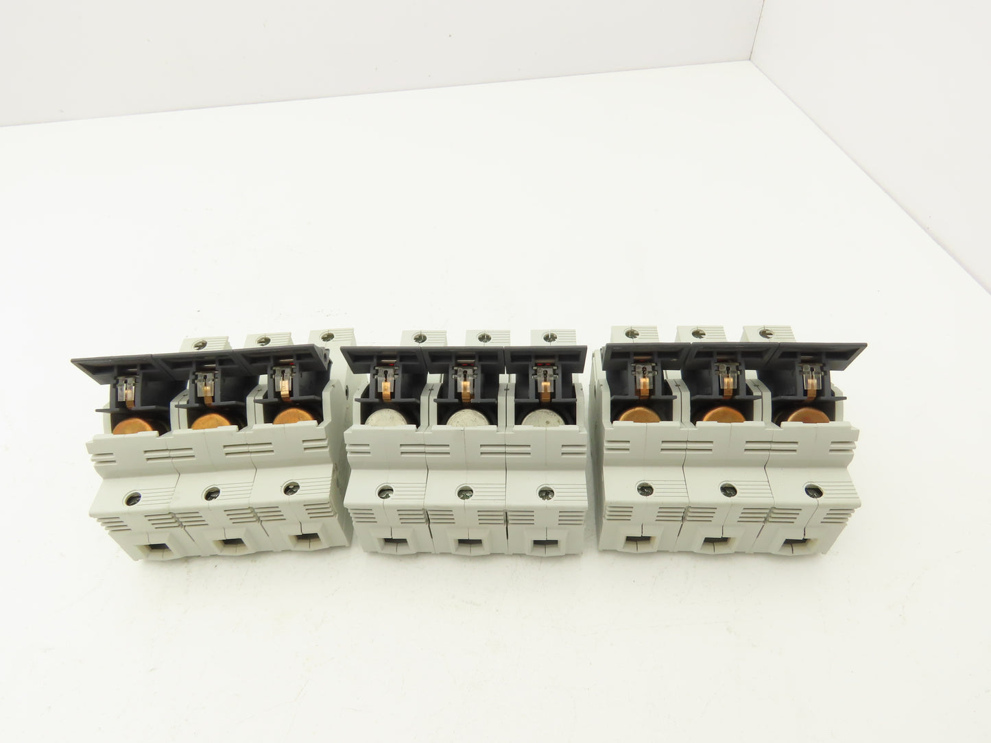 Allen Bradley 1492-FB3J30-L Fuse Holder 30A 600V 3 Pole Class J Ser B Lot of 3