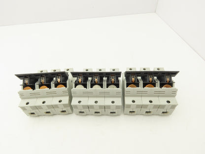 Allen Bradley 1492-FB3J30-L Fuse Holder 30A 600V 3 Pole Class J Ser B Lot of 3