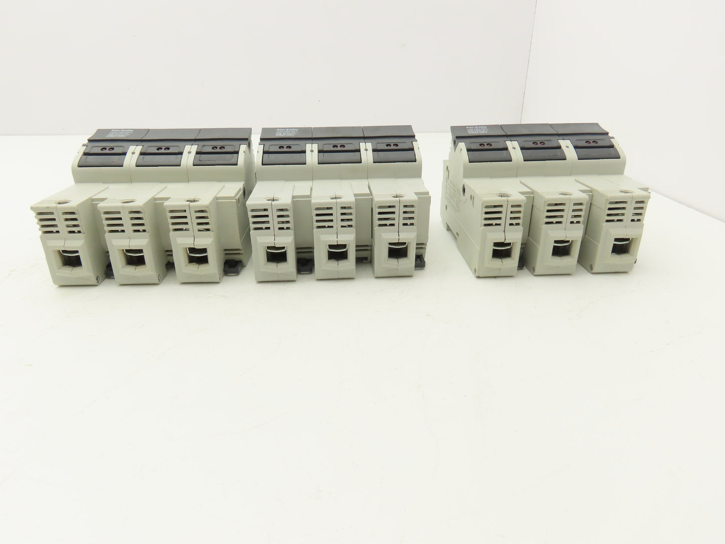 Allen Bradley 1492-FB3J30-L Fuse Holder 30A 600V 3 Pole Class J Ser B Lot of 3