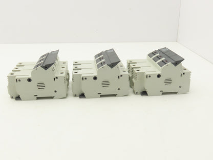 Allen Bradley 1492-FB3J30-L Fuse Holder 30A 600V 3 Pole Class J Ser B Lot of 3