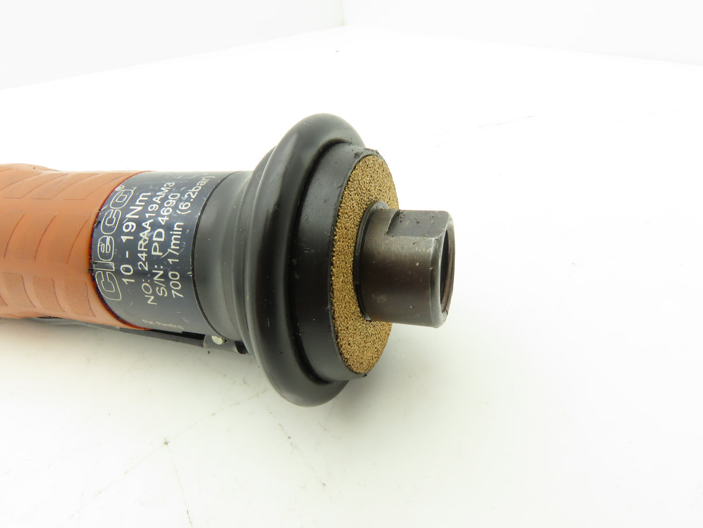 Cleco 24RAA19AM3 Pneumatic Right Angle Nutrunner 3/8" Drive 700 RPM 10-19Nm