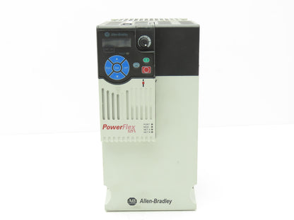 Allen Bradley 25B-D030N104 PowerFlex 525 VFD 500Hz 20Hp 460v 30A FRN 5.002 Ser A