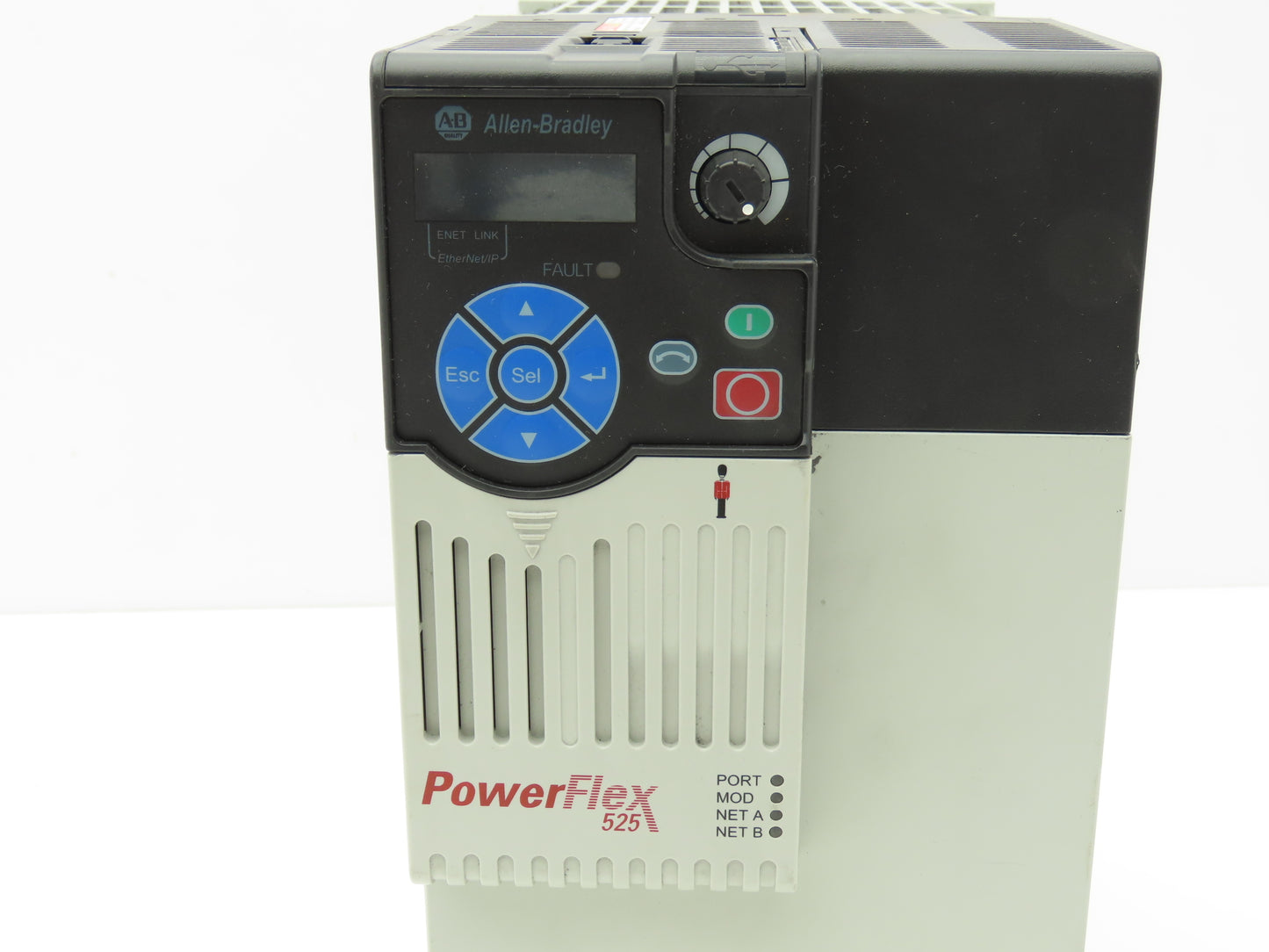 Allen Bradley 25B-D030N104 PowerFlex 525 VFD 500Hz 20Hp 460v 30A FRN 5.002 Ser A