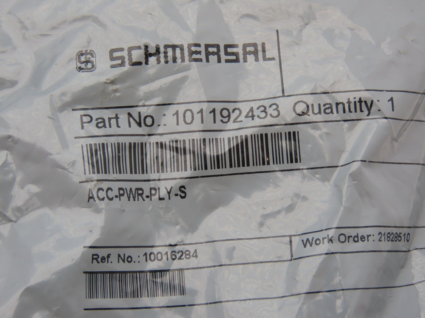 Schmersal 101192433 Safety Switch Accsry, Pulley For 5mm Rope/Cable Lot of 2