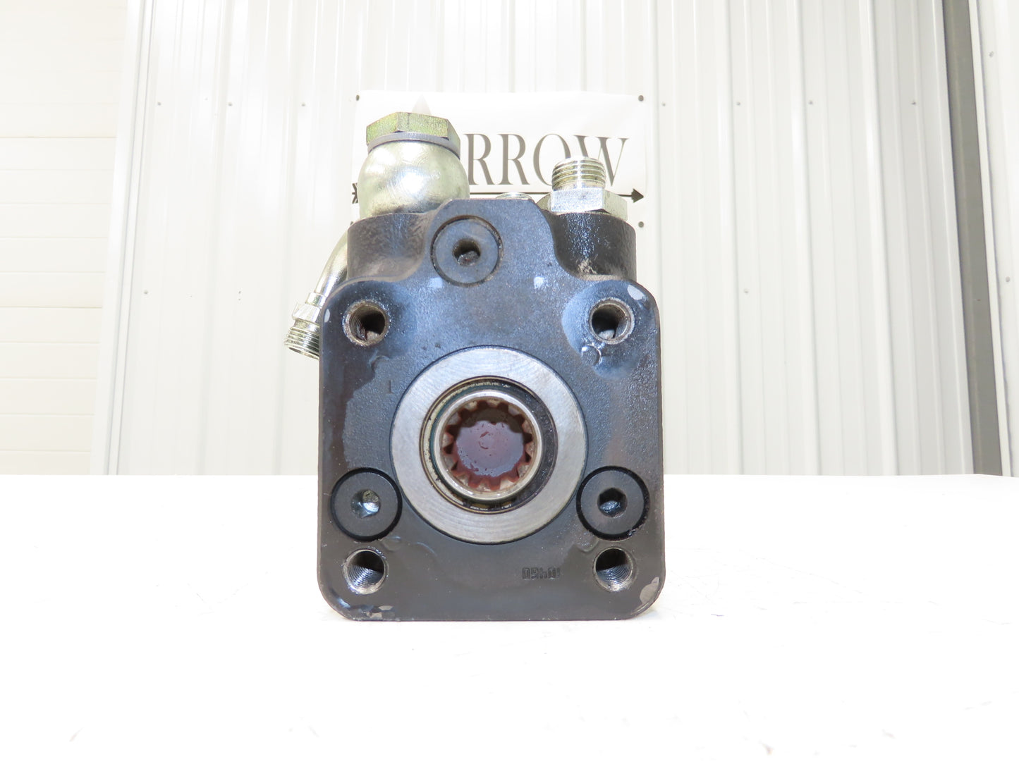 Linde 3865421203 Forklift Hydraulic Power Steering Pump Removed From E20C