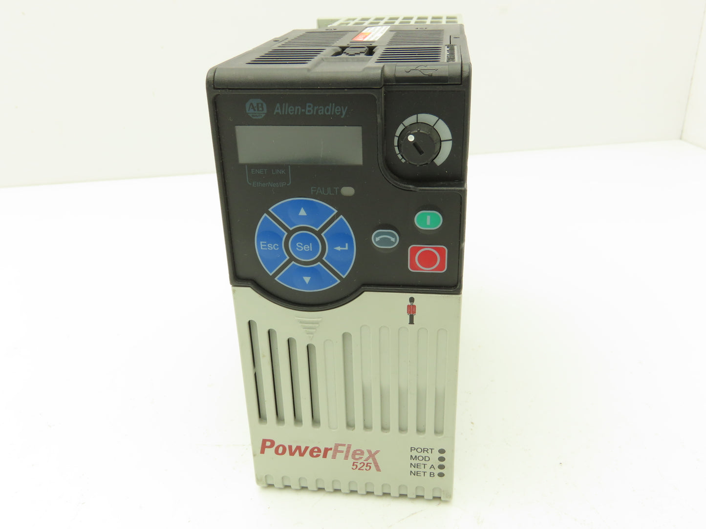 Allen Bradley 25B-D2P3N104 PowerFlex 525 VFD AC Drive 1Hp 480V 3Ph FRN 5.001