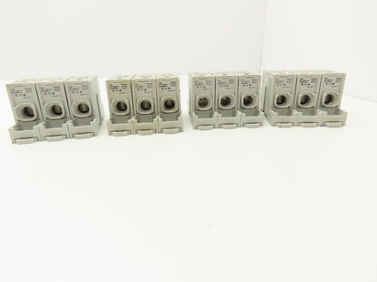 Bussman PDBFS220 Power Distribution Block 600V 175A 2-14awg Lot of 12