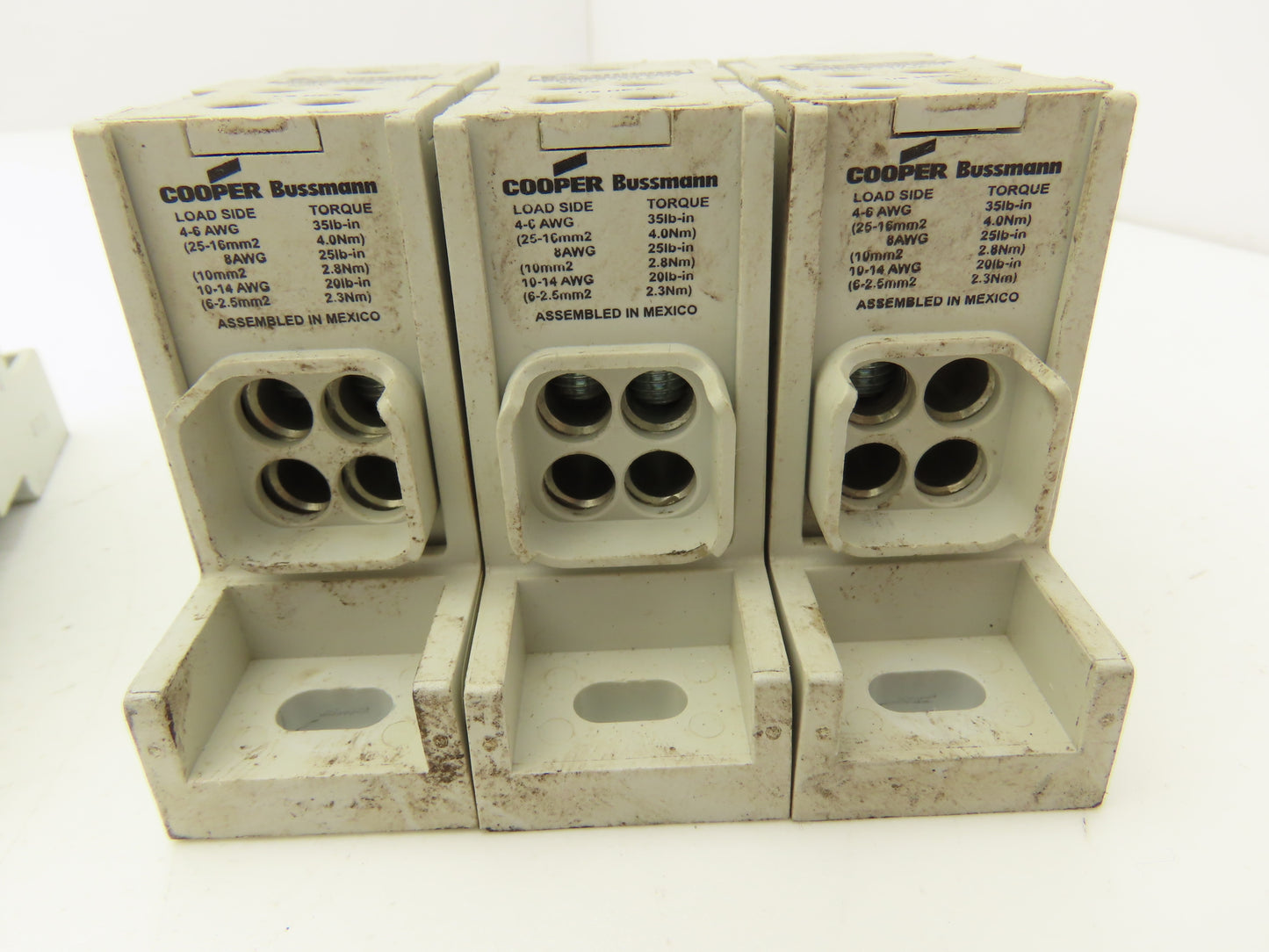 Bussman PDBFS220 Power Distribution Block 600V 175A 2-14awg Lot of 12