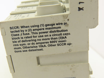Bussman PDBFS220 Power Distribution Block 600V 175A 2-14awg Lot of 12