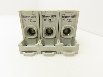 Bussman PDBFS220 Power Distribution Block 600V 175A 2-14awg Lot of 12