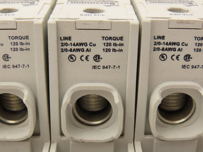 Bussman PDBFS220 Power Distribution Block 600V 175A 2-14awg Lot of 12