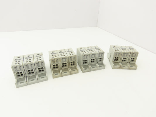 Bussman PDBFS220 Power Distribution Block 600V 175A 2-14awg Lot of 12