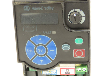 Allen Bradley 25B-D2P3N104 PowerFlex 525 VFD AC Drive 1Hp 480V 3Ph FRN 5.001