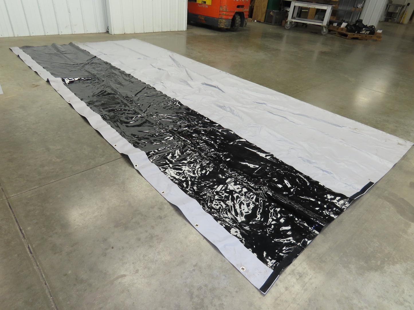 Singer Safety 82"x 15' Vinyl Welding Curtain Weld Vision Tinted Strip