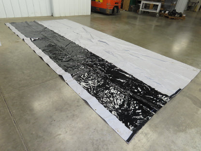Singer Safety 82"x 15' Vinyl Welding Curtain Weld Vision Tinted Strip