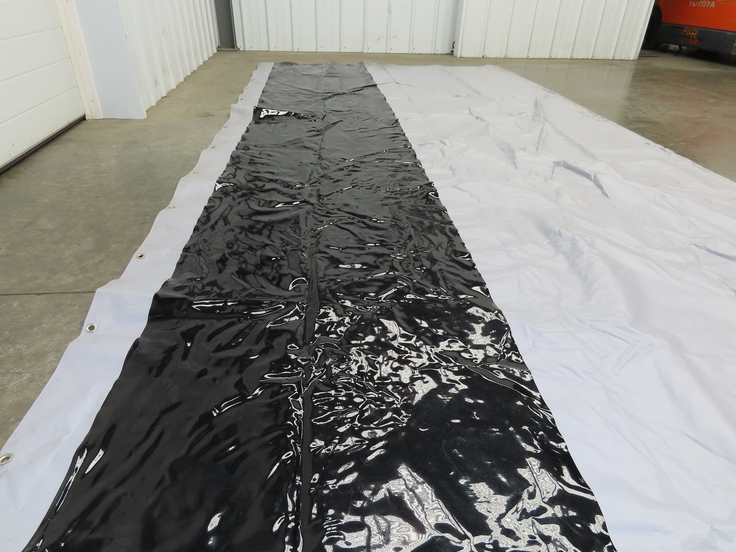 Singer Safety 82"x 15' Vinyl Welding Curtain Weld Vision Tinted Strip