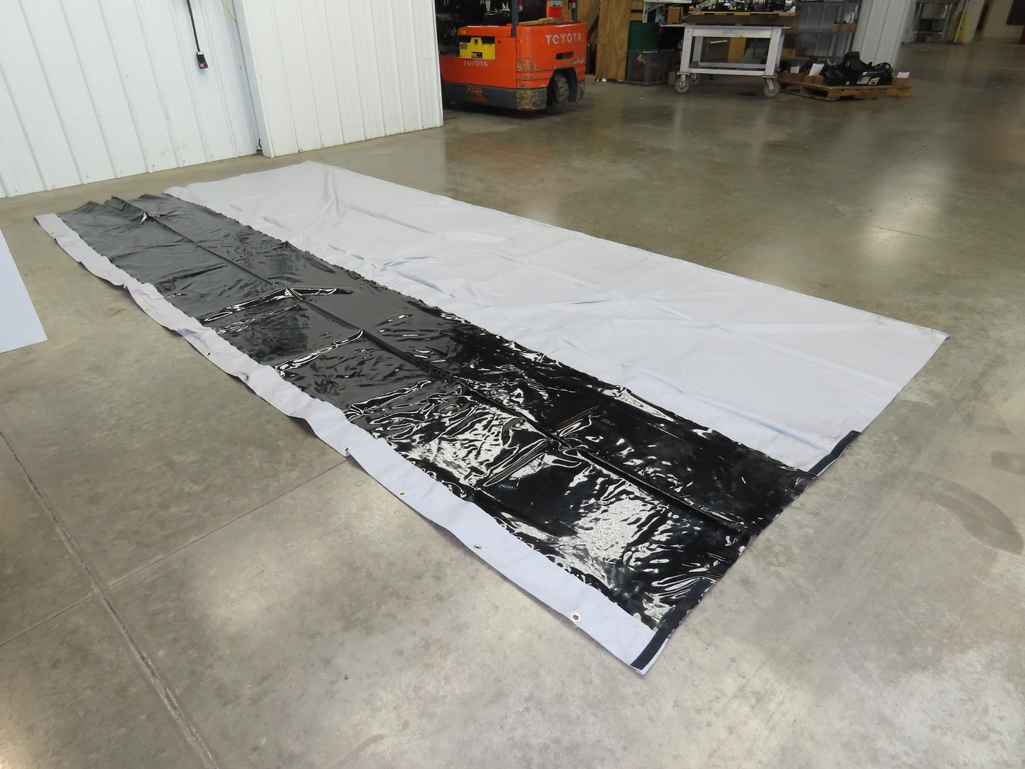 Singer Safety 82"x 15' Vinyl Welding Curtain Weld Vision Tinted Strip