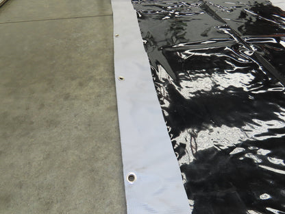 Singer Safety 82"x 15' Vinyl Welding Curtain Weld Vision Tinted Strip
