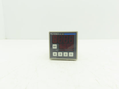 Keyence RC-19 Digital Preset Counter 4-Digit LED 12-24VDC