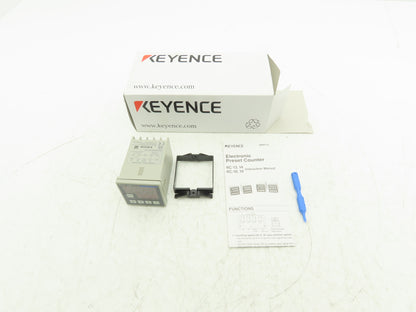 Keyence RC-19 Digital Preset Counter 4-Digit LED 12-24VDC